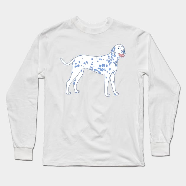 Dalmatian Long Sleeve T-Shirt by Csieben